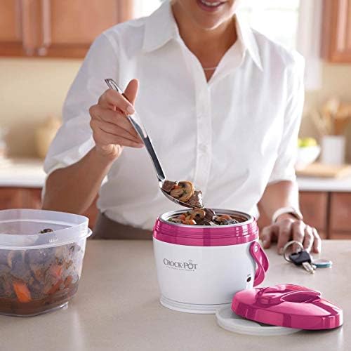 Lunch Crock Portable Food Warmer 20oz – Pink - Curated Catalog D8