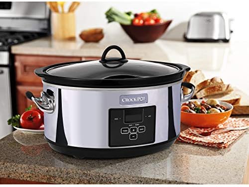 7 Quart Programmable Slow Cooker – Polished Platinum - Curated Catalog M4