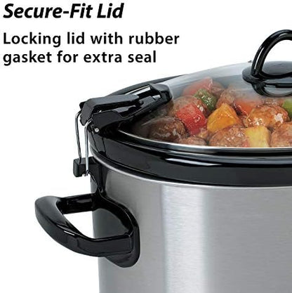 Cook & Carry 6 Quart Portable Slow Cooker - Curated Catalog T7