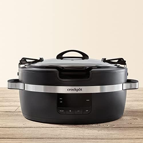 Thermoshield 6 Quart Slow Cooker with Carry Handles - Curated Catalog X7