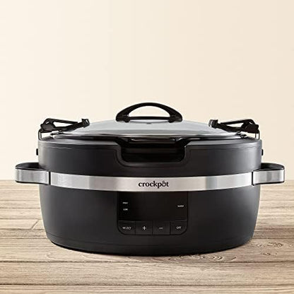 Thermoshield 6 Quart Slow Cooker with Carry Handles - Curated Catalog X7