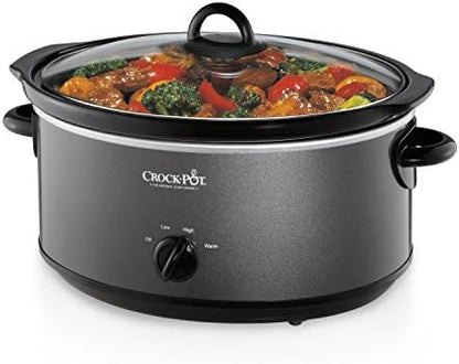 7 Quart Slow Cooker – Charcoal - Curated Catalog G5