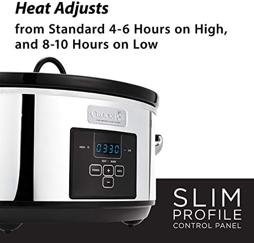 7 Quart Programmable Slow Cooker – Polished Platinum - Curated Catalog M4