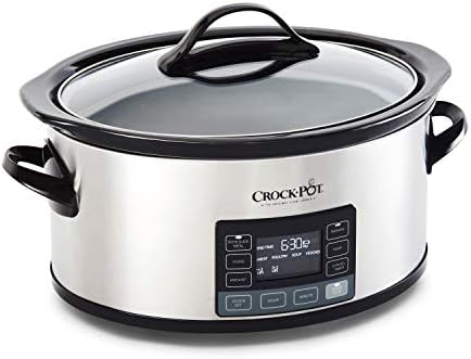 MyTime 6 Quart Programmable Slow Cooker - Curated Catalog Q7