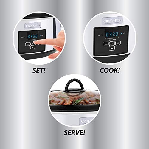 7 Quart Programmable Slow Cooker – Polished Platinum - Curated Catalog M4