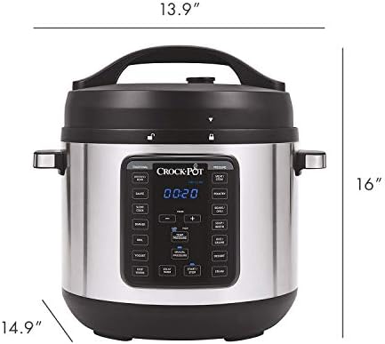 8 Quart Express Crock Multi-Use Pressure Cooker - Curated Catalog Y4