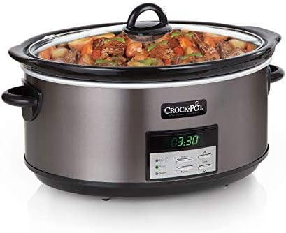 8 Quart Programmable Slow Cooker with Auto Warm - Curated Catalog J5