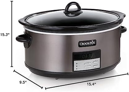 8 Quart Programmable Slow Cooker with Auto Warm - Curated Catalog J5