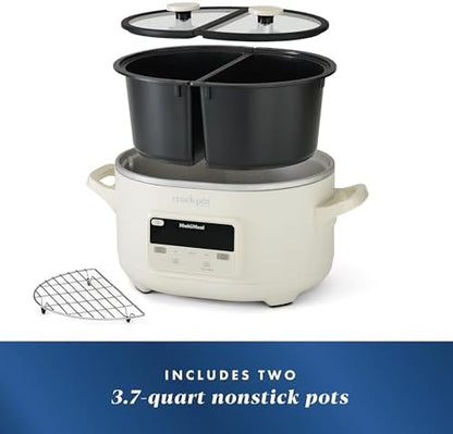 MultiMeal Multicooker with Programmable Slow Cooker - Curated Catalog X6