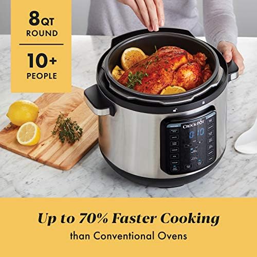 8 Quart Express Crock Multi-Use Pressure Cooker - Curated Catalog Y4