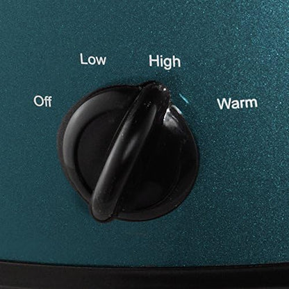 7 Quart Manual Slow Cooker – Turquoise - Curated Catalog F5