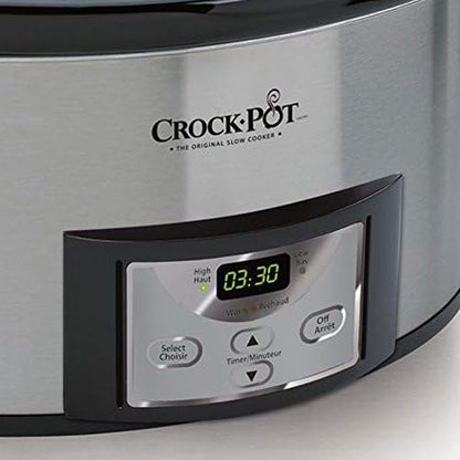 Cook & Carry 6 Quart Programmable Slow Cooker - Curated Catalog T7