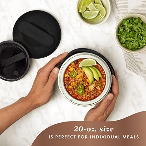Electric Lunch Box Food Warmer 20oz – Black - Curated Catalog L2