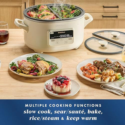 MultiMeal Multicooker with Programmable Slow Cooker - Curated Catalog X6