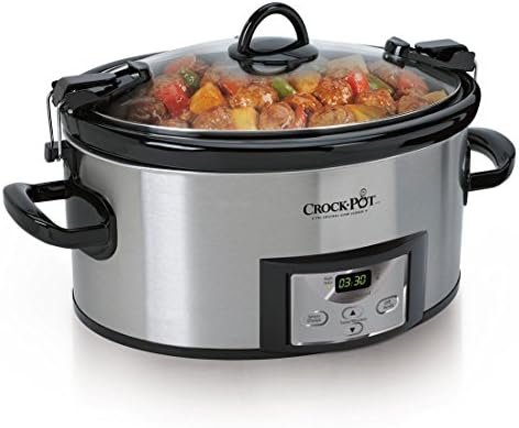Cook & Carry 6 Quart Programmable Slow Cooker - Curated Catalog T7