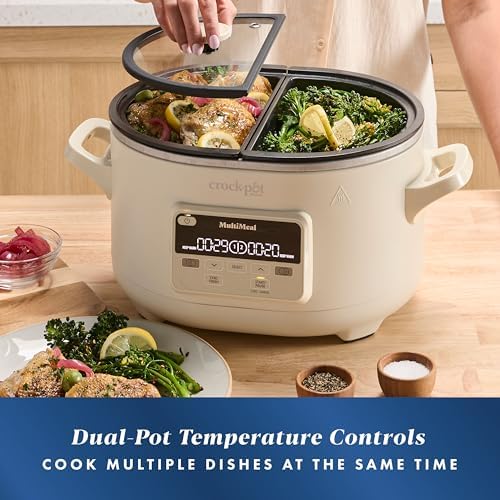 MultiMeal Multicooker with Programmable Slow Cooker - Curated Catalog X6