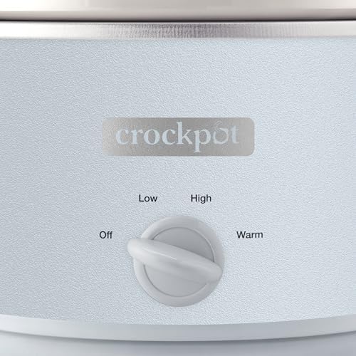 4.5 Quart Manual Slow Cooker – Macaroon Blue - Curated Catalog H5