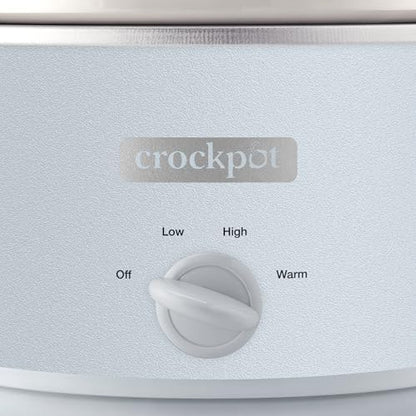 4.5 Quart Manual Slow Cooker – Macaroon Blue - Curated Catalog H5