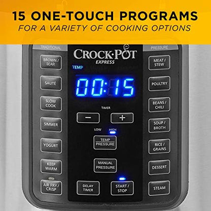 Express Crisp 8 Quart 10-in-1 Pressure Cooker - Curated Catalog G4
