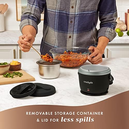 Electric Lunch Box Food Warmer 20oz – Black - Curated Catalog L2