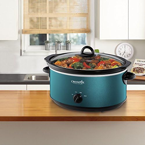 7 Quart Manual Slow Cooker – Turquoise - Curated Catalog F5