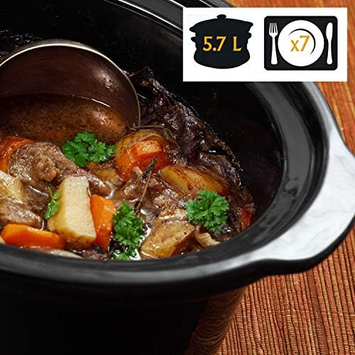 Cook & Carry 6 Quart Portable Slow Cooker - Curated Catalog T7