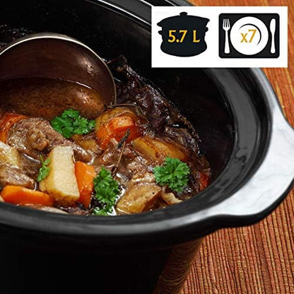 Cook & Carry 6 Quart Portable Slow Cooker - Curated Catalog T7