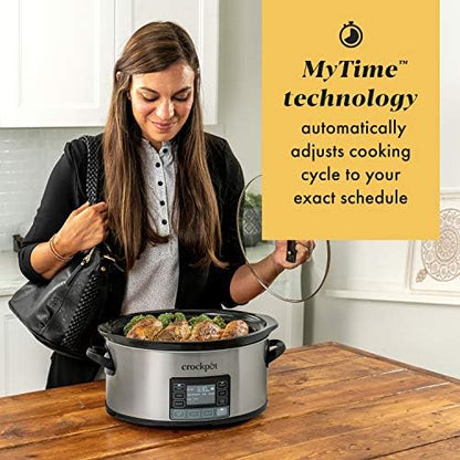 MyTime 6 Quart Programmable Slow Cooker - Curated Catalog Q7