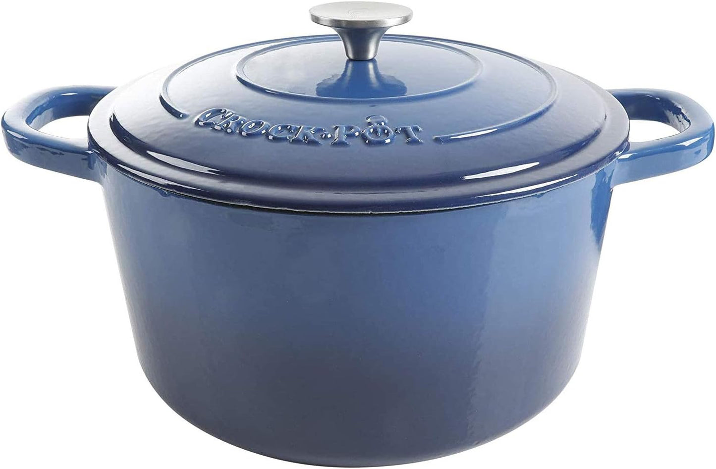 3 Quart Enameled Cast Iron Dutch Oven – Aqua - Curated Catalog B9