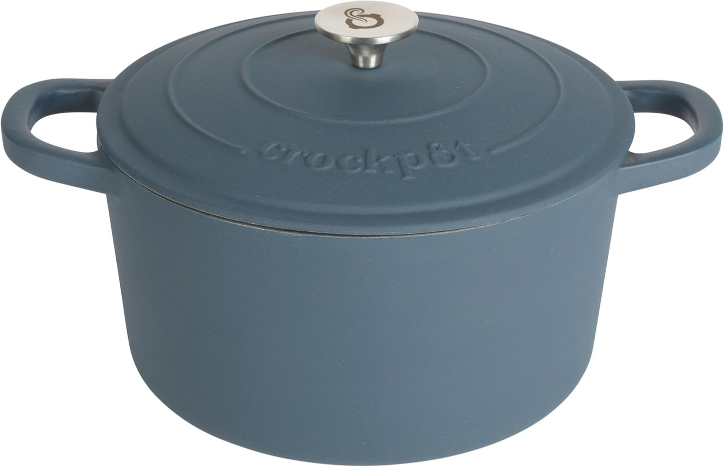 3 Quart Enameled Cast Iron Dutch Oven – Aqua - Curated Catalog B9