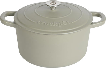 3 Quart Enameled Cast Iron Dutch Oven – Aqua - Curated Catalog I0