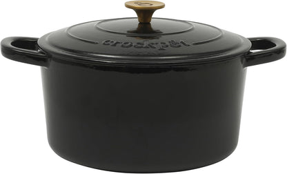 3 Quart Enameled Cast Iron Dutch Oven – Aqua - Curated Catalog B9