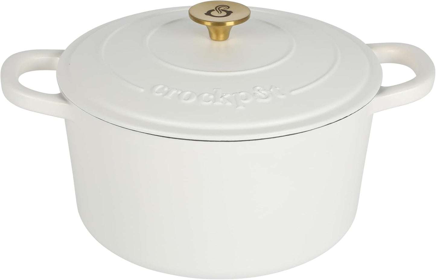 3 Quart Enameled Cast Iron Dutch Oven – Aqua - Curated Catalog I0