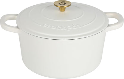 3 Quart Enameled Cast Iron Dutch Oven – Aqua - Curated Catalog I0
